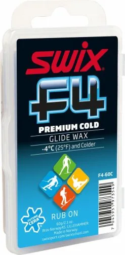 Swix F4-60C-N Glidewax Cold 60g W/cork