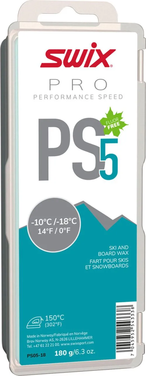 Swix PS5 Turquoise, -10°C/-18°C, 180g 3 Swix PS5 Turquoise, -10°C/-18°C, 180g