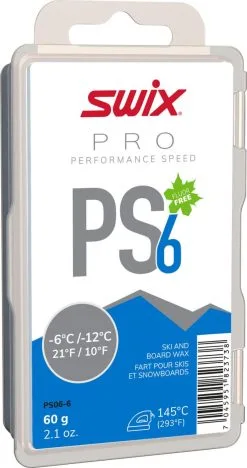 Swix PS6 Blue, -6°C/-12°C, 60g