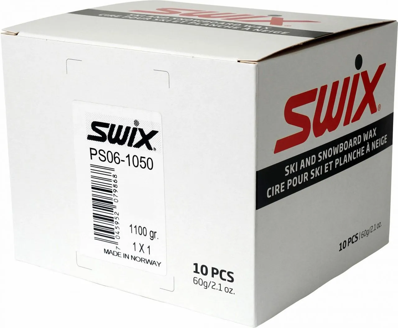 Swix PS6 Blocks For Wax Machine, 1050g 3 Swix PS6 Blocks For Wax Machine, 1050g