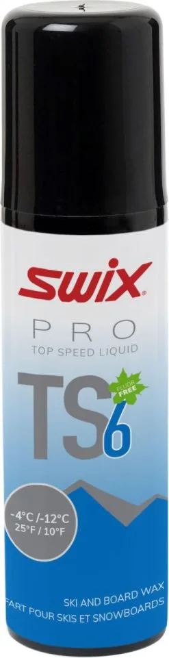 Swix TS6 Liq. Blue, -4°C/-12°C, 50ml