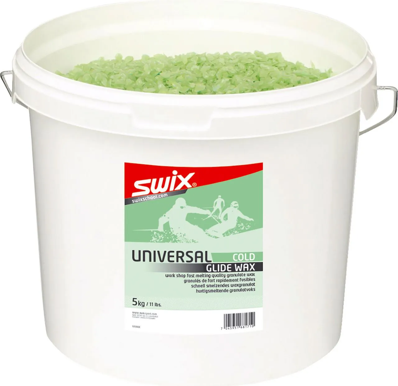 Swix U5000C Uni Wax Cold Pellets 5000g 3 Swix U5000C Uni Wax Cold Pellets 5000g