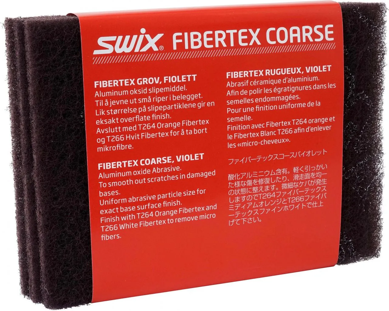 Swix T266N Fibertex Violet, Coarse 3 Swix T266N Fibertex Violet, Coarse